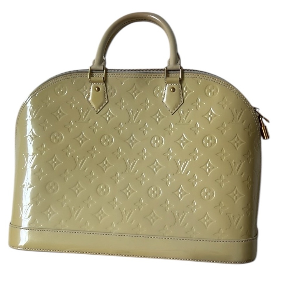 LOUIS VUITTON Vernis Alma GM Blanc Corail - Picture 4 of 17